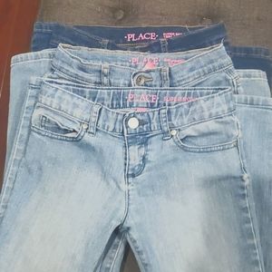 3 pair of children jeans